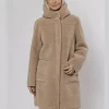 Rino Pelle Chaquetas Y Abrigos<Abrigo Rino&Pelle Alina Arena