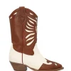 Mujer Alpe Botas Y Botines<Bota Western Bicolor