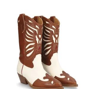 Mujer Alpe Botas Y Botines<Bota Western Bicolor