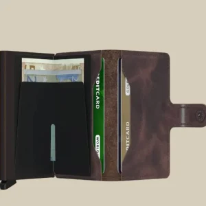 Secrid Wallet Monederos Y Tarjeteros<Secrid Miniwallet Marron oscuro
