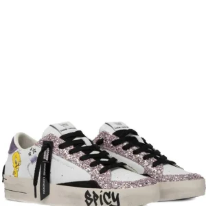 Mujer Crime London Zapatillas Deportivas<Zapatillas SK8 Deluxe Spicy Tweety Bird