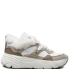 Mujer Geox Zapatillas Deportivas<Zapatillas D36UFC Diamanta White/Sand