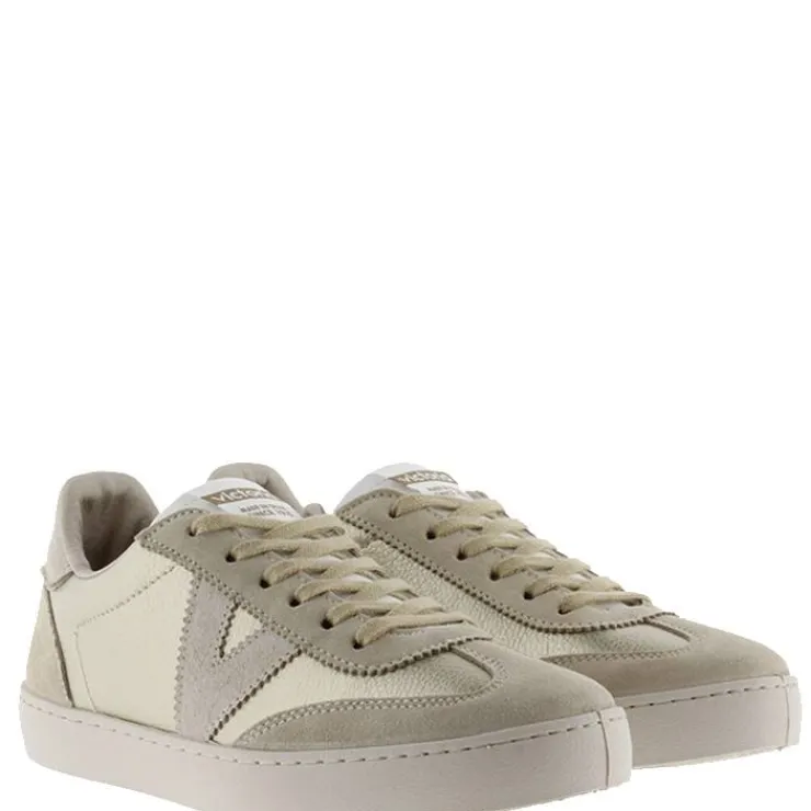 zapatillas_victoria_berln_1.webp Mujer Victoria Zapatillas Deportivas<Zapatillas Berlín Ciclista Metalizado Platino