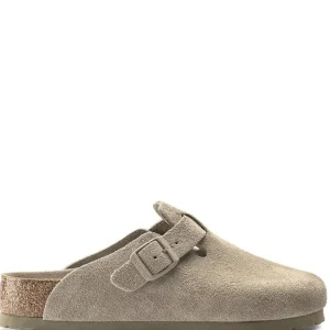 Mujer Birkenstock Zuecos | Zapatos De Confort<Zueco Boston BS Faded Khaki