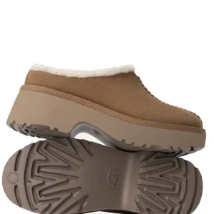 Mujer Ugg Zuecos | Botas Y Botines<Zueco W New Heights Chestnut