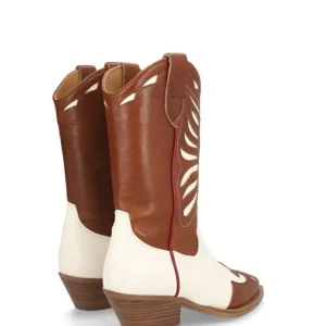 Mujer Alpe Botas Y Botines<Bota Western Bicolor