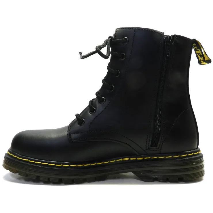 botn_escala_rider_piel_ne_1.webp Mujer Escala Botas Y Botines<Botín Rider Piel