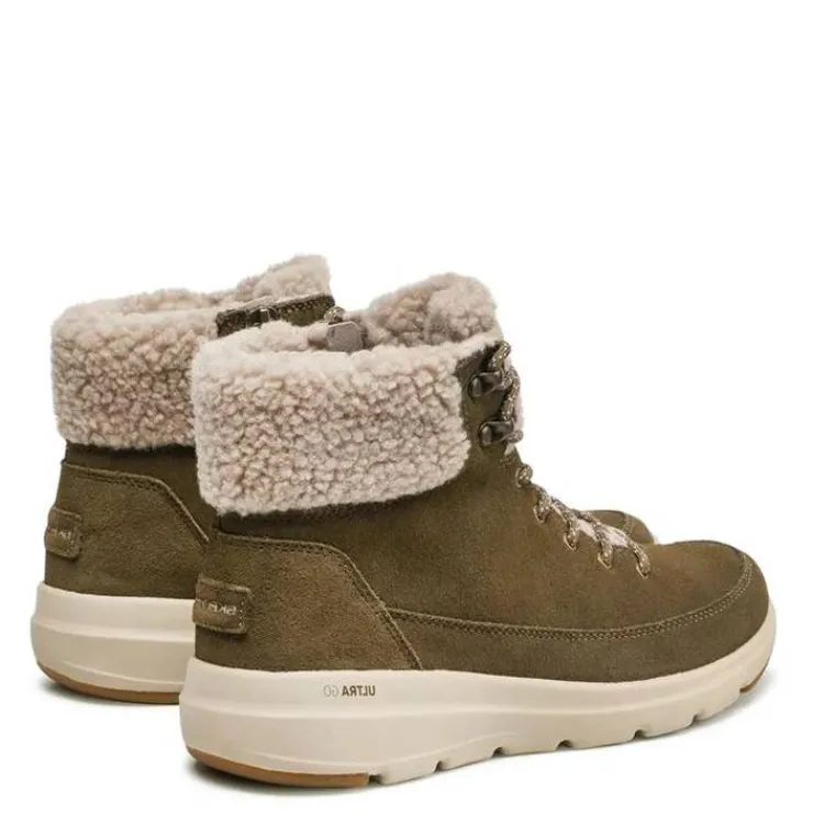 botn_skechers__kaki_1.webp Mujer Skechers Botas Y Botines<Botín 16677