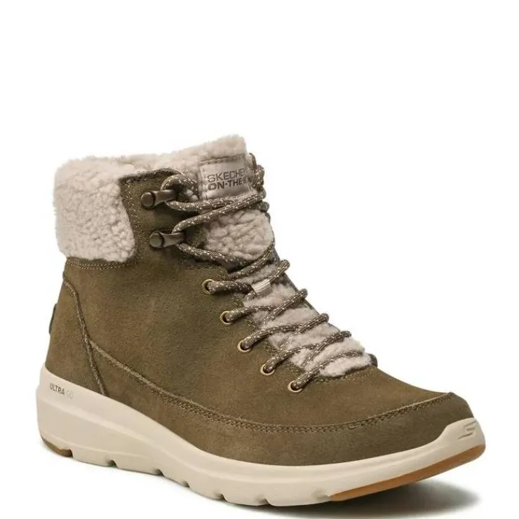 botn_skechers__kaki_2.webp Mujer Skechers Botas Y Botines<Botín 16677