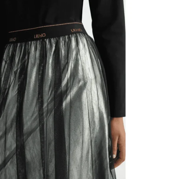 LiuJo Partes De Abajo<Falda Liu Jo TF4239 Negro
