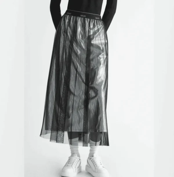 LiuJo Partes De Abajo<Falda Liu Jo TF4239 Negro