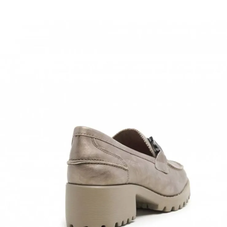 mocasn_h__taupe_2.webp Mujer 24 Horas Zapatos De Confort | Mocasines<Mocasín 24H 26230