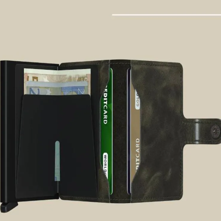 secrid_miniwallet_vintage_1-3.webp Secrid Wallet Monederos Y Tarjeteros<Secrid Miniwallet Vintage Kaki