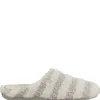 Mujer Gioseppo Zapatillas Casa<Zapatillas Casa Skarup Rayas gris