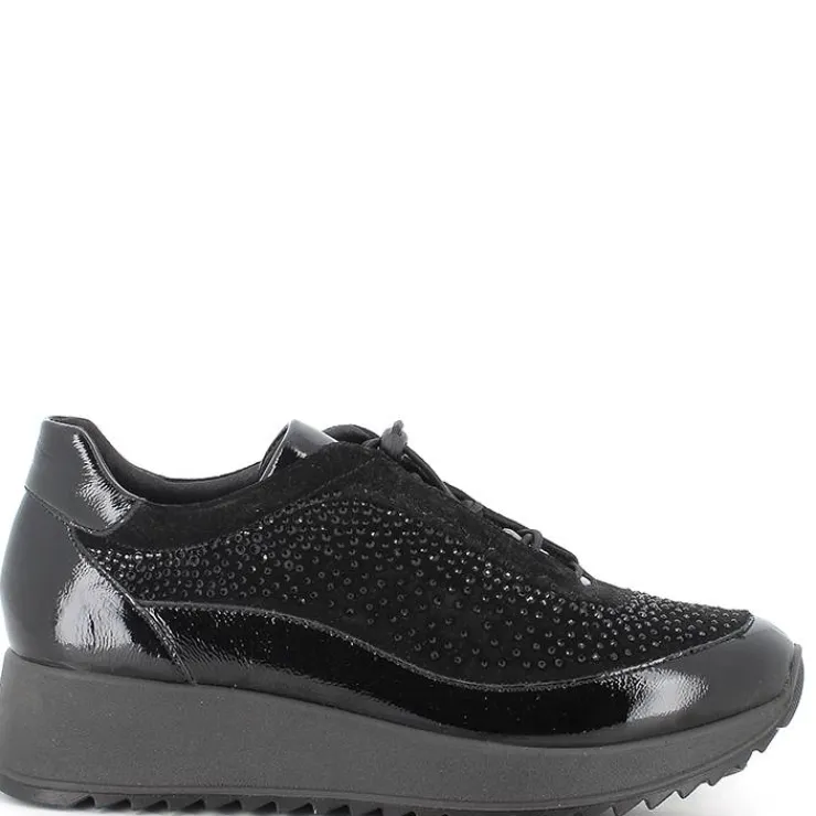 zapatillas_imac__negro_0-1.webp Mujer IMAC Zapatos De Confort | Zapatos Cerrados<Zapatillas 457370