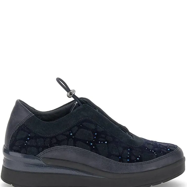 zapato_stonefly__cream__v_0.webp Mujer Stonefly Zapatos De Confort | Zapatos Cerrados<Zapato Cream 21 Velour/s Nappa Blueberry Blue